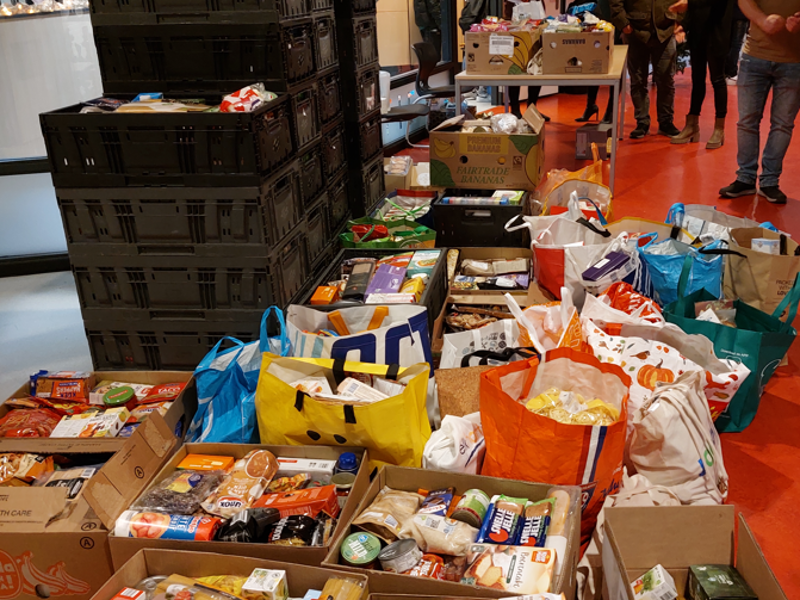 Geslaagde actie voor Voedselbank Bommelerwaard
