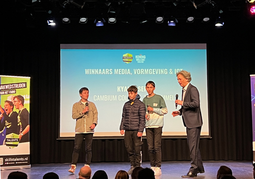 Prijsuitreiking Skils Talents Award 1-2-2023