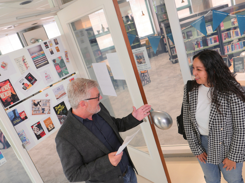 Opening mediatheek De Waard